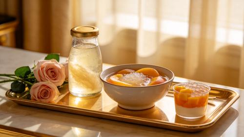 White Label Peach Gum Dessert: Eine wachsende Chance auf dem Premium-Dessertmarkt