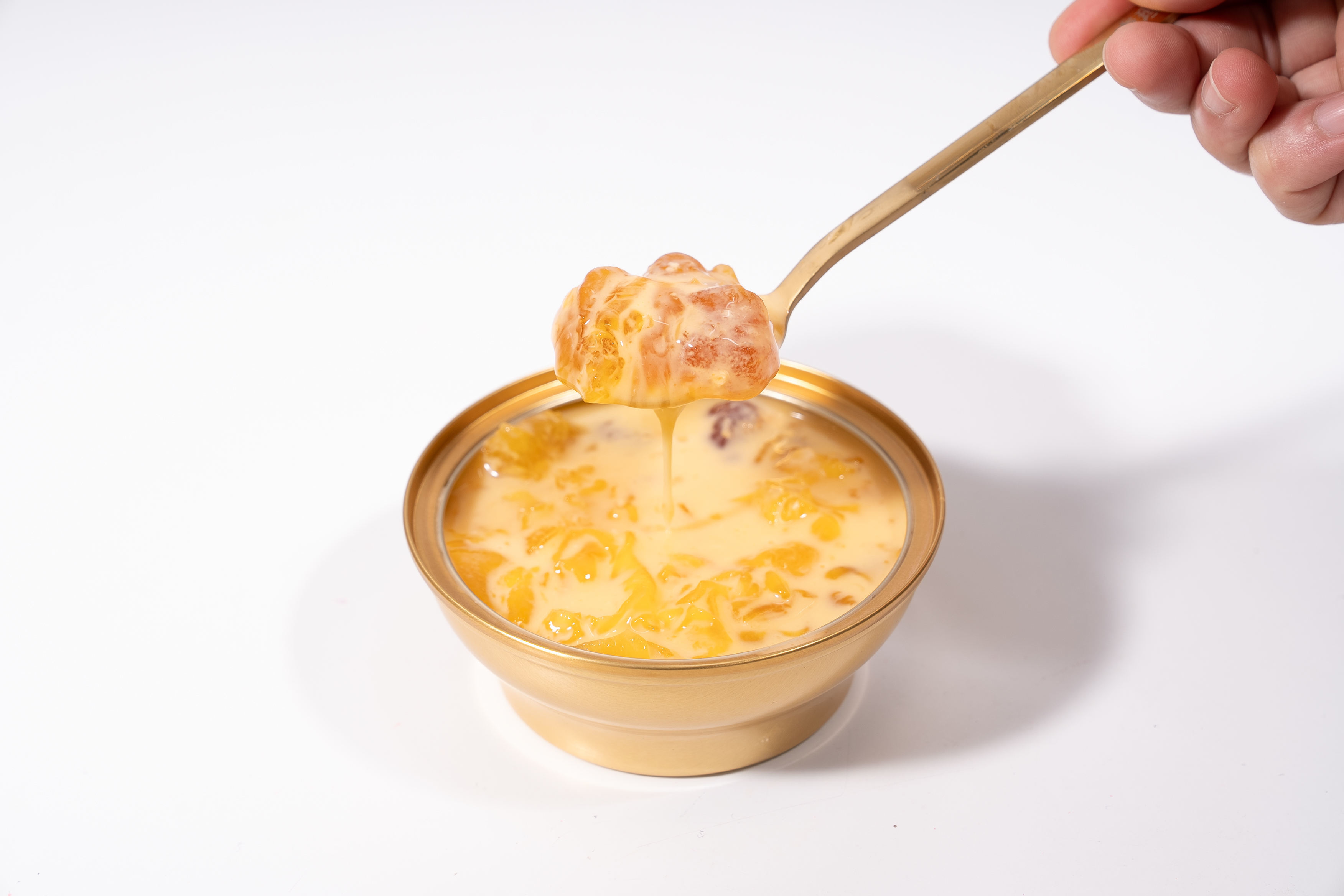 Jüngste Firmenfälle über Pfirsichkaugummi mit Mango Pomelo Suppe tritt in die Kategorie 