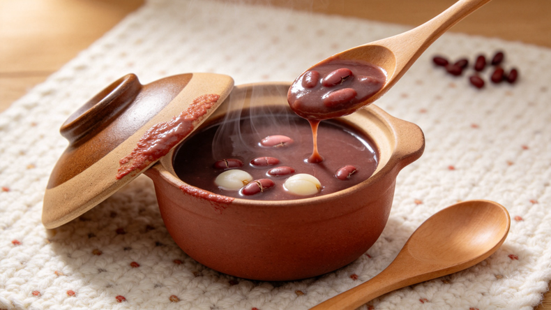 Jüngste Firmenfälle über Wer kann einer cremigen, warmen chinesischen roten Bohnensuppe widerstehen?