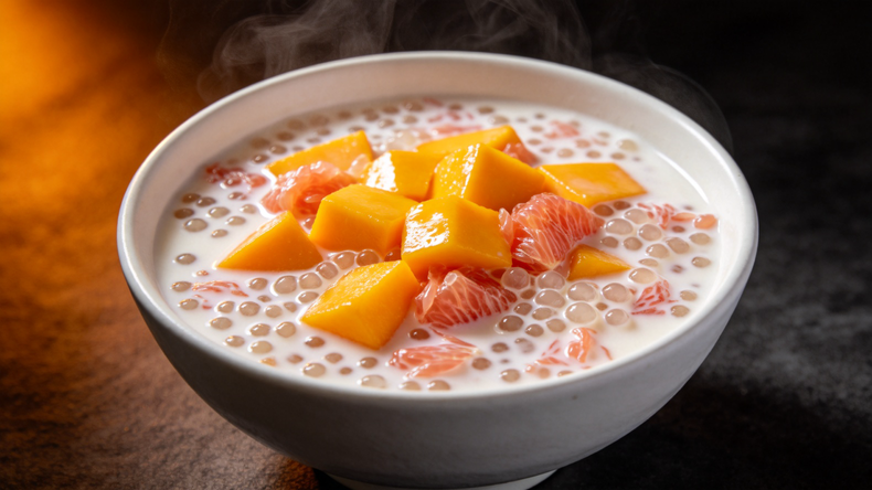 Jüngste Firmenfälle über Hersteller von Mango-Pomelo-Sago: Bringt Hongkongs beliebtestes Dessert in den globalen Einzelhandel
