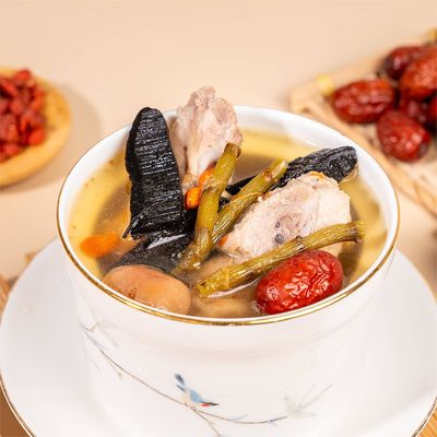 kaufen Die gesündeste Instant Ganoderma Dendrobium Drachenknochen Suppe Medizin Diät Kombination Online-Herstellung