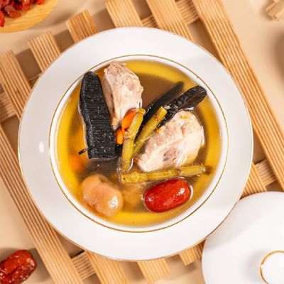 kaufen Sofortige chinesische Medizin Suppe Ganoderma Dendrobium Drachenknochen 350g Online-Herstellung