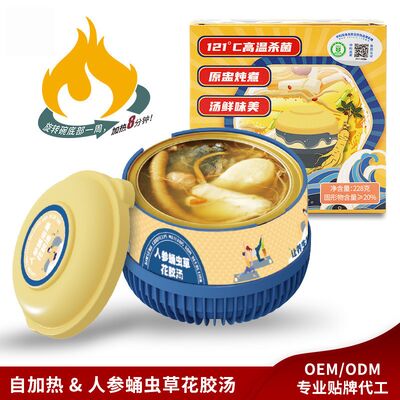 kaufen Traditioneller chinesischer Ginseng Cordyceps & Fish Maw Soup Eine Kollagen-gepackte Brühe für Stärke Ausdauer & ganzheitliche Gesundheit Online-Herstellung