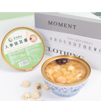 kaufen Keine künstlichen Zusätze, Ginseng-Schneepilz-Produktionslinie für langsam gekochte Suppen, Kapazität 1,5 Millionen Schüsseln. Traditionelle Suppe, geeignet für Großbestellungen Online-Herstellung