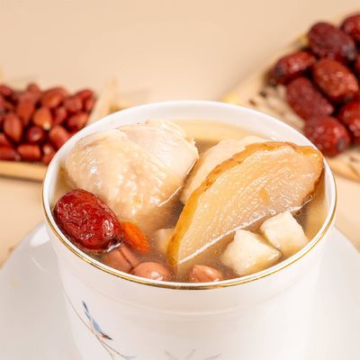 Guter Preis Gastrodia Huai Shan Instant Hühnersuppe Hochtemperatursterilisation Online