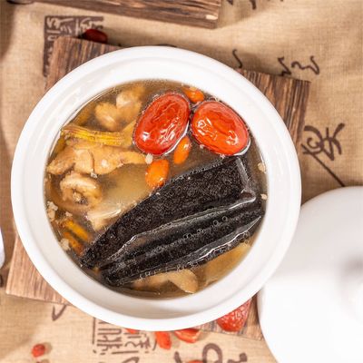 Guter Preis Langsam gekochte Kräuterreishi & Dendrobium-Hühnersuppe ∙ Ein natürliches Mittel zur Stärkung, Energie und Immunförderung in jeder Schüssel Online