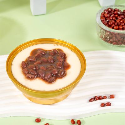 Guter Preis Zeagrove, Red Bean Double Skin Milch, Frühstücksnachspeisen, Nachspeise nach dem Essen, bequem zu essen Online