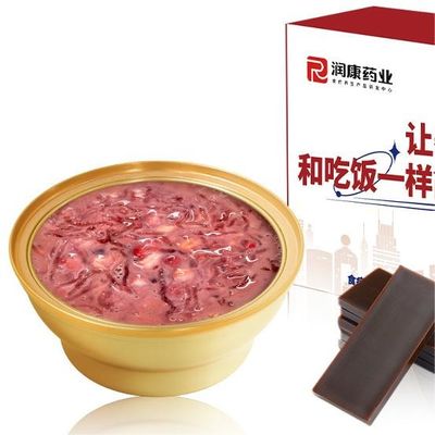 Guter Preis Ejiao Getreide Vogelnest Porridge Unmittelbar nährendes Frühstück Kollagenreiches gesundes Superfood Kräuter Wellness Online