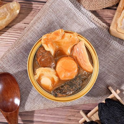 Guter Preis Premium Abalone und Sea Cucumber Suppe in Abalone Sauce High End Chinesische Nährbrühe mit Kollagen Immununterstützung Bereit zum Essen Komfort Online