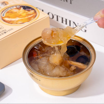 Guter Preis Frischer Ginseng mit weißem Pilz, voll Kolloid verbessert den Schlaf stärkt den Körper Nahrungsergänzungsmittel für ältere Menschen Online