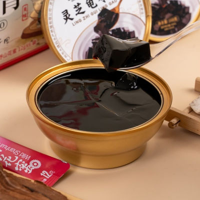 Guter Preis Gesunde Getränke und Desserts Ganoderma lucidum Guiling Jelly Traditionelle Kräutermedizin Schlaf verbessern Stress lindern Online