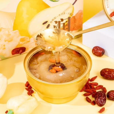 Guter Preis Instant Bird's Nest Tremella Birnensuppe Verzehrfertiges Kollagen Dessert Natürlicher Zuckerarm ohne Konservierungsmittel Online