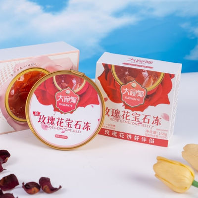 Guter Preis Rose Herbal Jelly Dessert 168g pflanzliche Funktionsnahrung unterstützt die Gesundheit der Haut und das Wohlbefinden der Frau Online