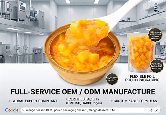 Guter Preis 0 Additiv Mango Pomelo Sago Chinesisches Dessert mit glatter und weicher Textur ideal für alle Altersgruppen Online