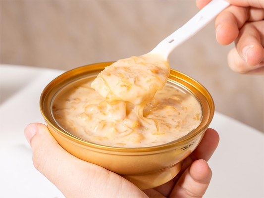 Guter Preis Porridge Bird's Nest Porridge 228g Additiv0 Additiv Authentischer Vogelnest-Extrakt Nährstoffreicher Porridge für die tägliche Ernährung Online